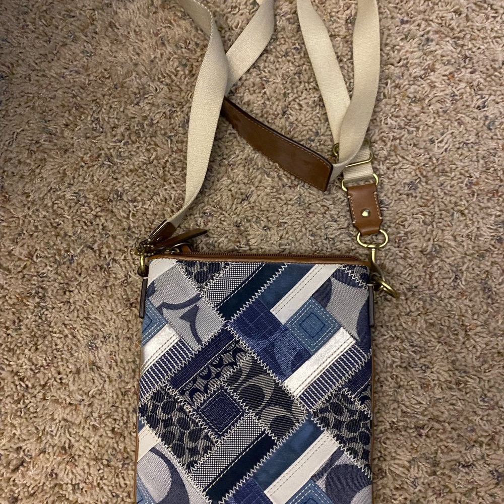 Lightly Used COACH Patchwork Crossbody